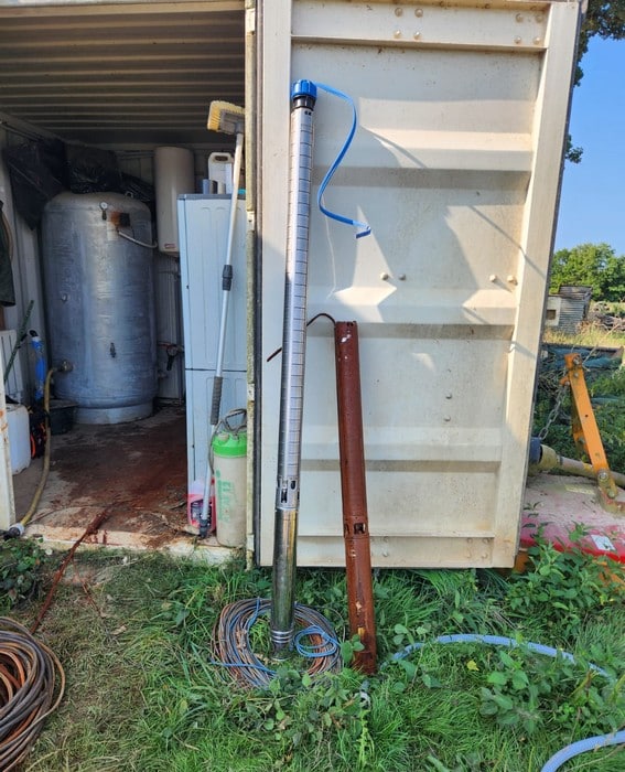 Entretien d'une pompe de puits